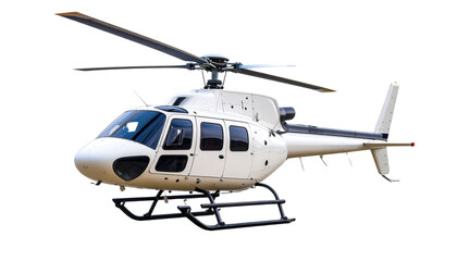 Fototapeta premium Helicopter isolated on white background. png