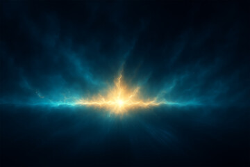 Fototapeta premium Cosmic Velocity Burst — Futuristic Energy Surge
