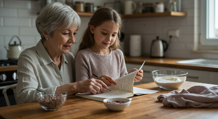 Making a Family Recipe Together