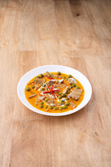 Panaeng pork curry