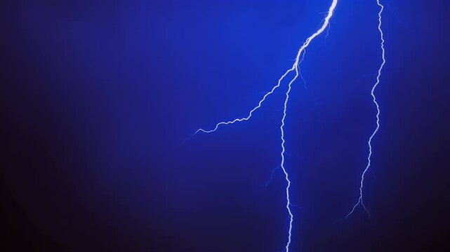  blue gradient background with a subtle lightning pattern, with jagged lines and flashes of light, creating a sense of energy and power