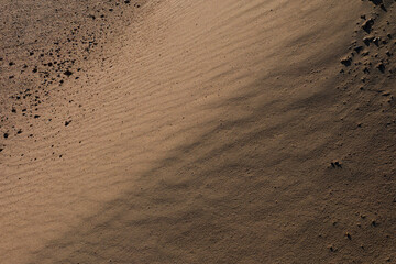 Texture of sand and earth, sand dunes and mountains
