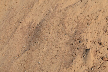 Texture of sand and earth, sand dunes and mountains
