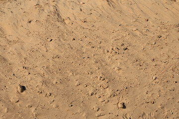Texture of sand and earth, sand dunes and mountains