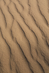 Texture of sand and earth, sand dunes and mountains