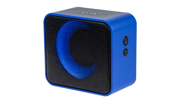Speaker isolated on transparent background.