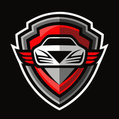 Car Logo Abstract Lines Vector. Vector illustration