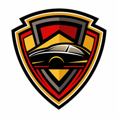 Car Logo Abstract Lines Vector. Vector illustration