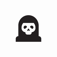 death covered icon sign vector