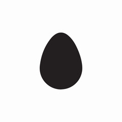 egg whole icon sign vector