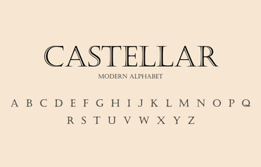 An illustration of CASTELLAR font for graphic desiging,business,thumbnails,and different sources.