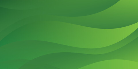 Abstract green wavy background. Vector EPS 10