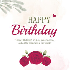 Happy Birthday. Happy Birthday vector design