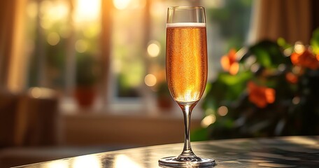 Golden Hour Champagne Sparkling Delight