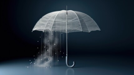 Digital Umbrella: A Conceptual Art Piece on Protection