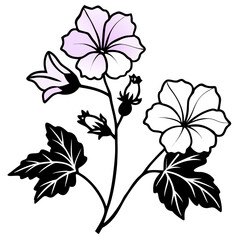 mallow-flowers--soft-purple-and-pink--delicate