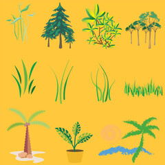 trees vector