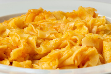 Potato dough noodles (Hungarian style)