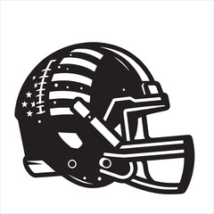 Fototapeta premium American Football Helmet