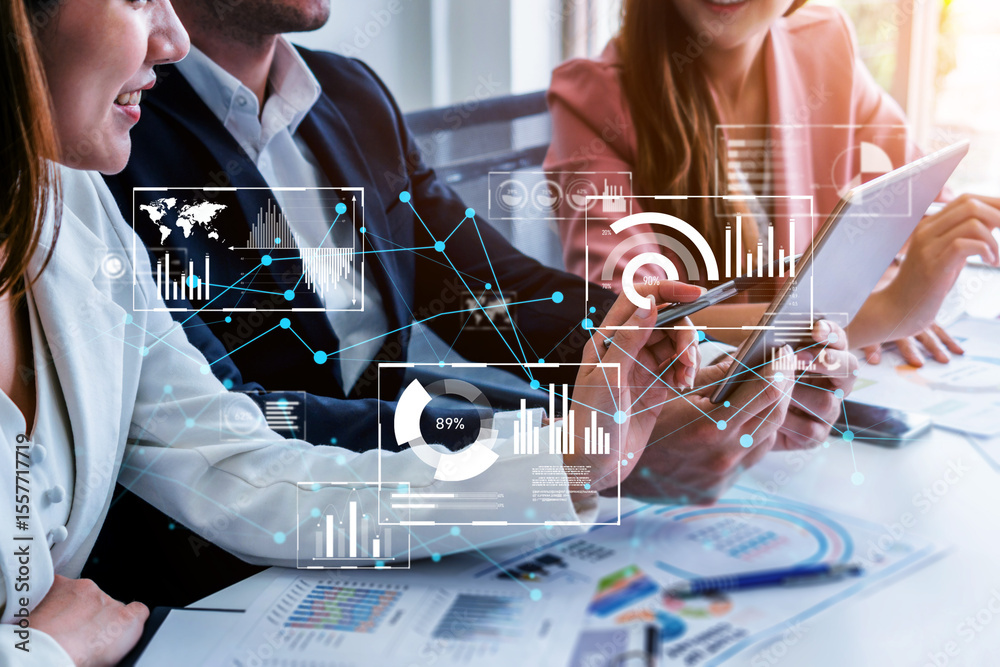 Poster big data and analytics support real-time insights, predictive modeling, and data-driven decisions fo