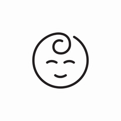 content infant icon sign vector