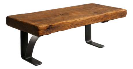 Reclaimed wood hat shelf, adding sustainable charm to an eco-friendly home decor.