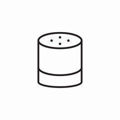 cylinder audio speaker icon sign vector