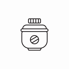 filter machine icon sign vector