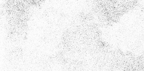 Grunge black and white distressed overly dust scratch wall texture design. abstract dust, dirt, noise, stone or concrete surface background. dark grainy texture on white background.