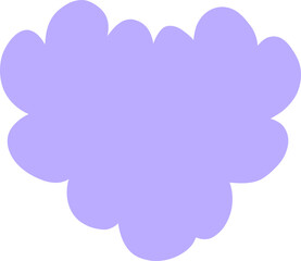 Side Leaning Blob With Curved Edge Flow