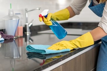 Cleaning Kitchen Countertops A Guide to Sparkling Surfaces