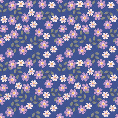 multicolor exotic hand drawn floral seamless pattern