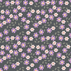 multicolor exotic hand drawn floral seamless pattern