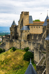 Aude Gate Seen from the Ramparts of the Cité de Carcassonne