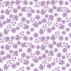 multicolor exotic hand drawn floral seamless pattern