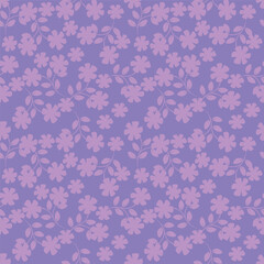 multicolor exotic hand drawn floral seamless pattern