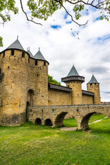 Entrance of the Count’s Castle within the Cité de Carcassonne