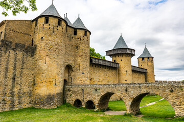 Entrance of the Count’s Castle within the Cité de Carcassonne
