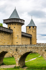 Entrance of the Count’s Castle within the Cité de Carcassonne
