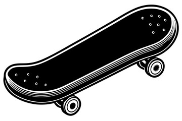 Skateboard Template Vector 
