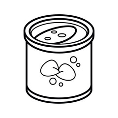 cream mushroom soup white background vector art