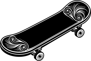 Skateboard Template Vector 