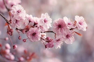 Obraz premium Bright red hibiscus flower on lush green background