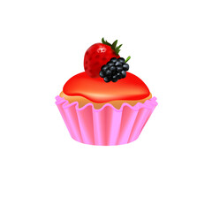 new tasty Cupcake Vector Art, Icons,