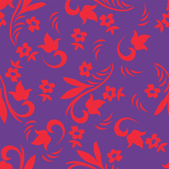 Ditsy Flowers Seamless Pattern. Fashionable print for textiles, wallpaper and packaging.
