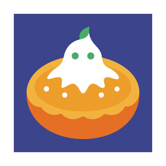 Pumpkin pie ghost