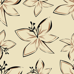 digital printing textile pattern wallpaper flower allover