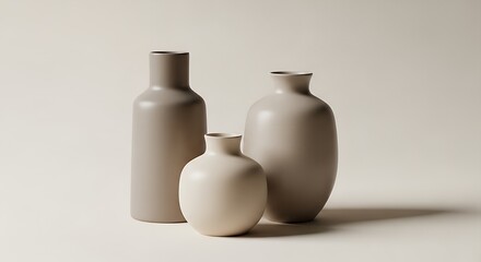 Vases Collection Still Life Modern Home Decor