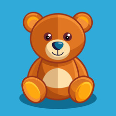 A teddy bear toy in standing pose