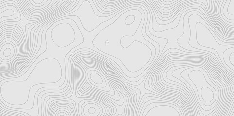 Topographic map of abstract vector background cartography relief map, contour lines map seamless pattern geographic mountain relief stylized height of the topographic lines map geometric pattern.